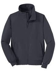 port authority lg/ tall men's  battle grey jacket item#tlj-328
