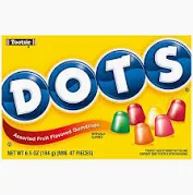 Dots 6.5oz Original Flavor Theater Box Candy