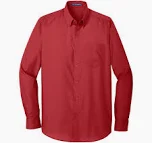 Port Authority Assorted Long Sleeve Red Dress Shirts S653
