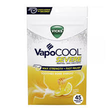 Vicks  Vapo Cool 18 Count Honey Lemon Cough Drops