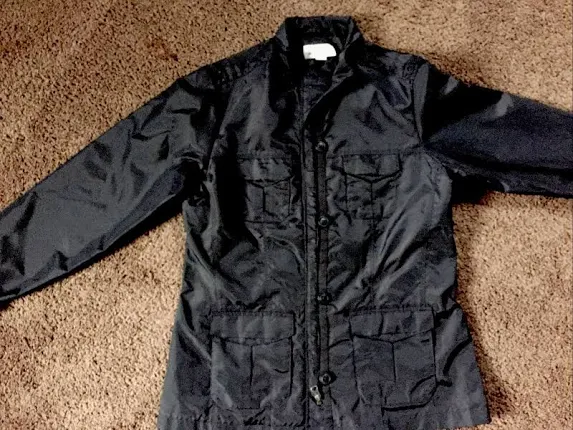 port authority ladies blk 4 pocket jacket  J326