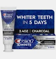 Crest 2.4oz. 3d White  Advanced Charcoal