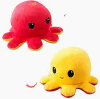 Tee Turtle Red and Yellow Octopus