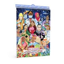 eeboo 60 page international womens day sketchbook