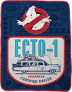 Ghostbusters 46" x 60" Ecto 1 Throw Blanket