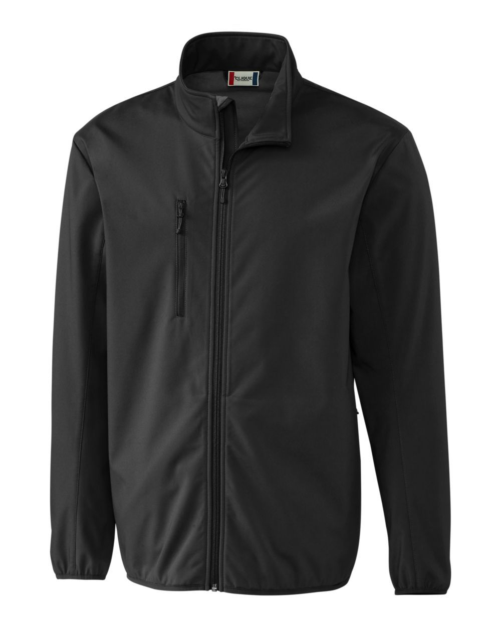 Clique MQO00065 Black Waterproof Zipper Jacket