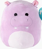 10" Hannah the Purple Hippo Squishmallow