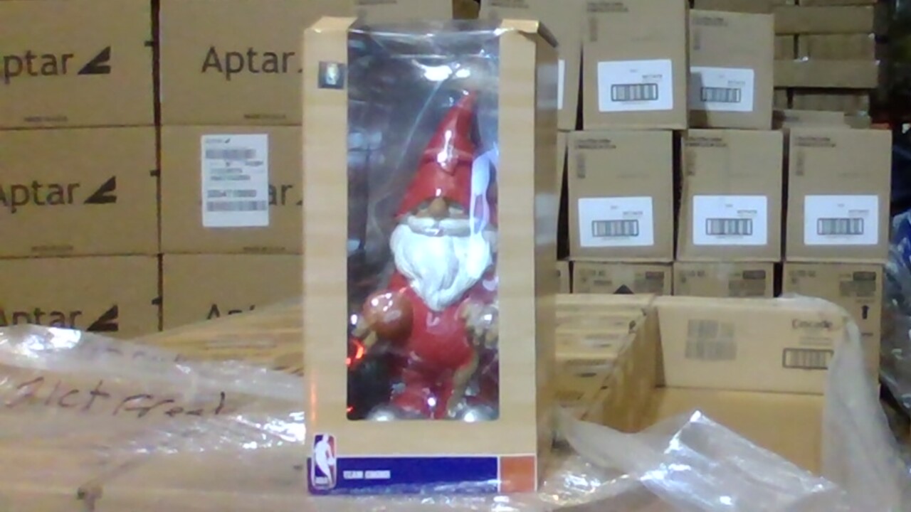 Houston Rockets Garden Gnome
