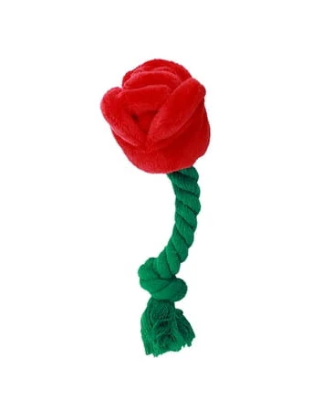 Rose Dog Toy Small Medium Large Dogs Puppies