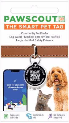 Pawscout Smart QR Pet Tag