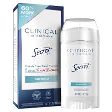 2.6oz. Secret Clinical Deoderant Waterproof