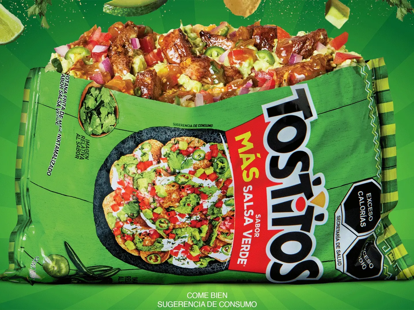 Tostitos 2.25oz. Salsa Verde Walking Taco Chips